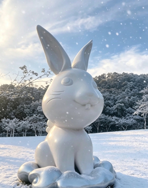 深圳光明虹橋公園！4メートルの大きなウサギの写真が最高すぎる | Trip