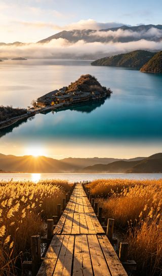  瀘沽湖｜最後の母系社会の村落