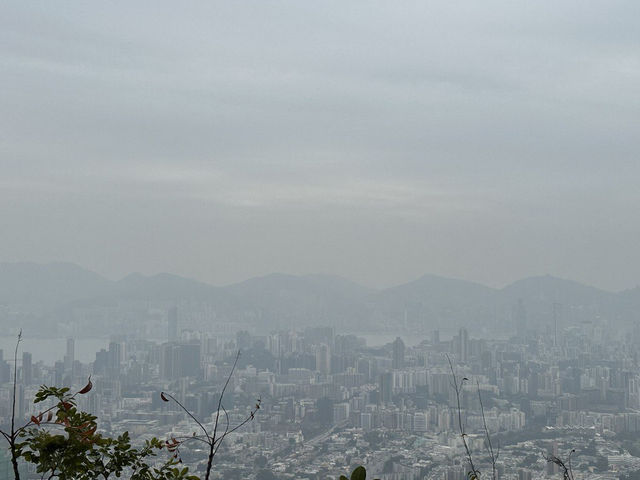 天陰陰的畢架山🌫️🌫️