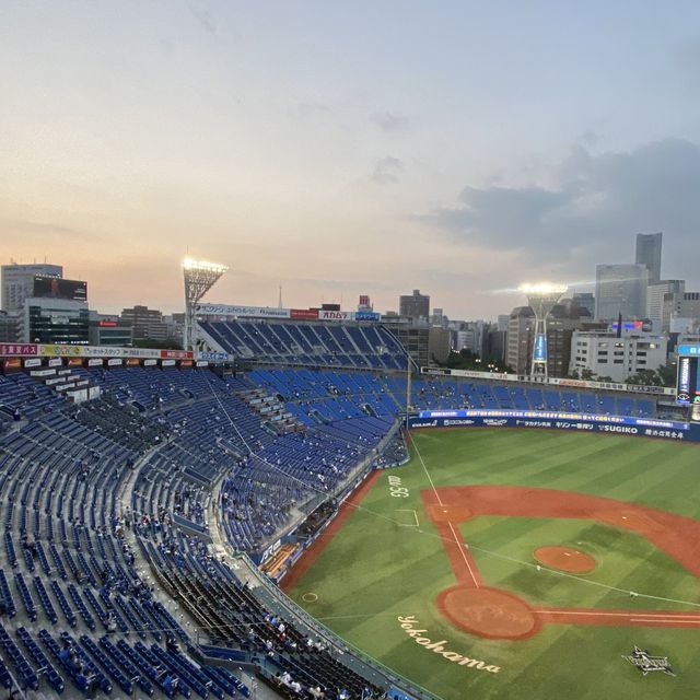 横浜スタジアムのスペシャルなシートで野球観戦🔥