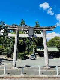 【愛知県/砥鹿神社】可愛い鹿のファミリーがいる神社