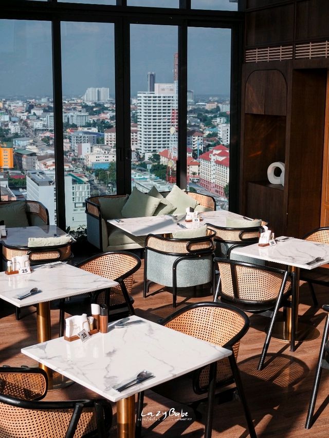 Fundamental ✨🌃 ห้องอาหารสวย วิวเมืองพัทยา + ทะเล