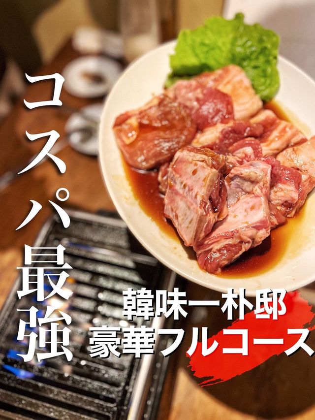 【大阪・四ツ橋】コスパ良すぎる！本格派韓国料理コース