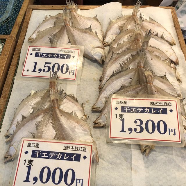 鳥取賀露市場一次滿足幾個願望