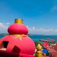 เสริมสิริมงคล ไหว้เจ้าแม่กวนอิม @เกาะสีชัง