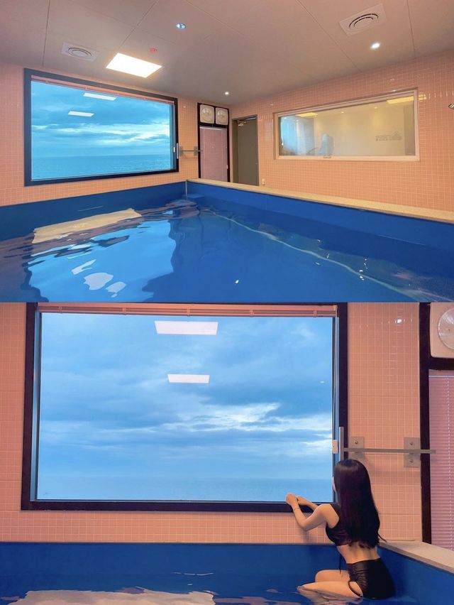 🫧 전객실에서 오션뷰를 보며 수영할 수 있는 이곳 트라제입니다💙🩵🤍 