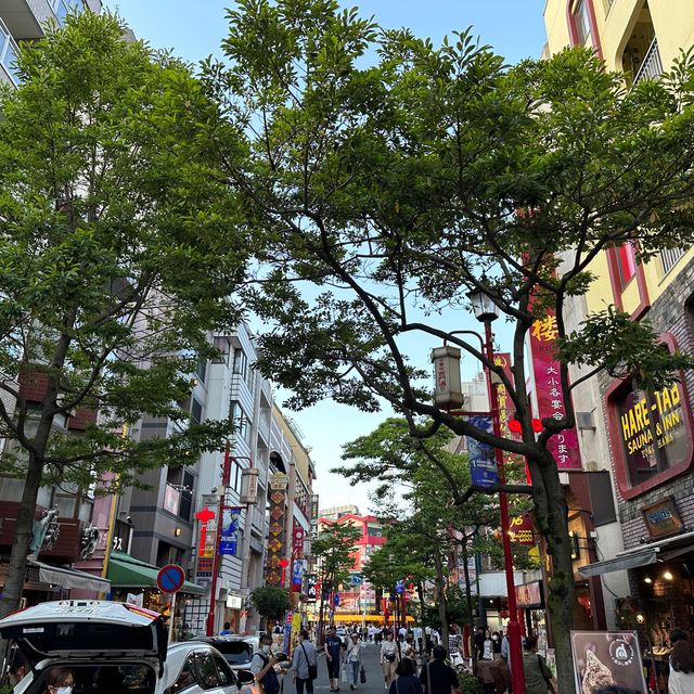 【横浜】夕方のみなとみらい散歩・爽やかな空気の横浜中華街