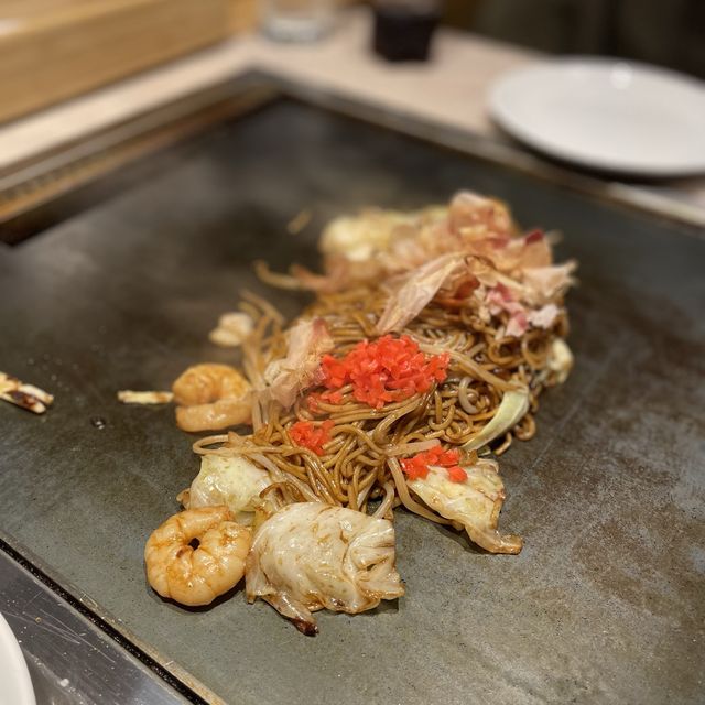 shiraiwa okonomiyaki and yakisoba