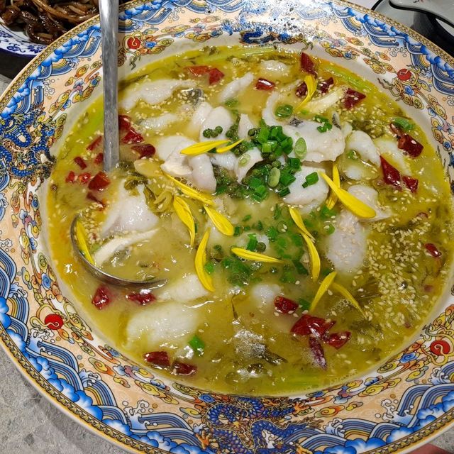 美味鱔糊酸菜魚