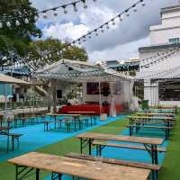 huge night Bazaar at compass one