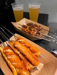 Affordable & yummy skewers @ cheers 