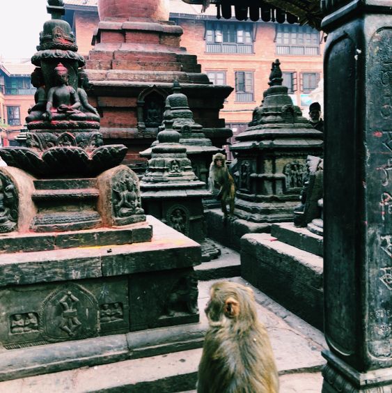 カトマンズのSwoyambhu Mahachaitya