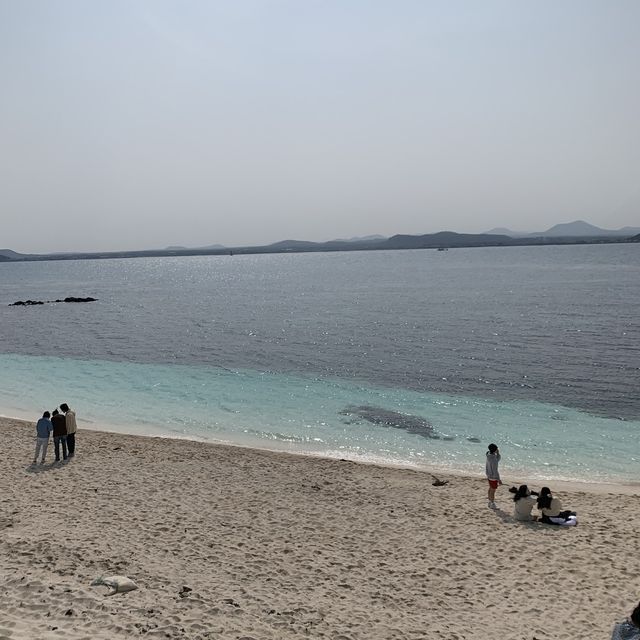 투명한 제주 우도 서빈백사🌊✨