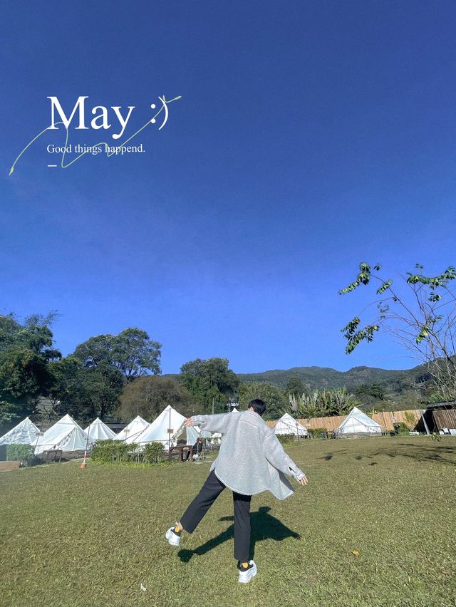 ที่พักสไตล์แคมป์ปิ้งที่ดอยอินทนนท์