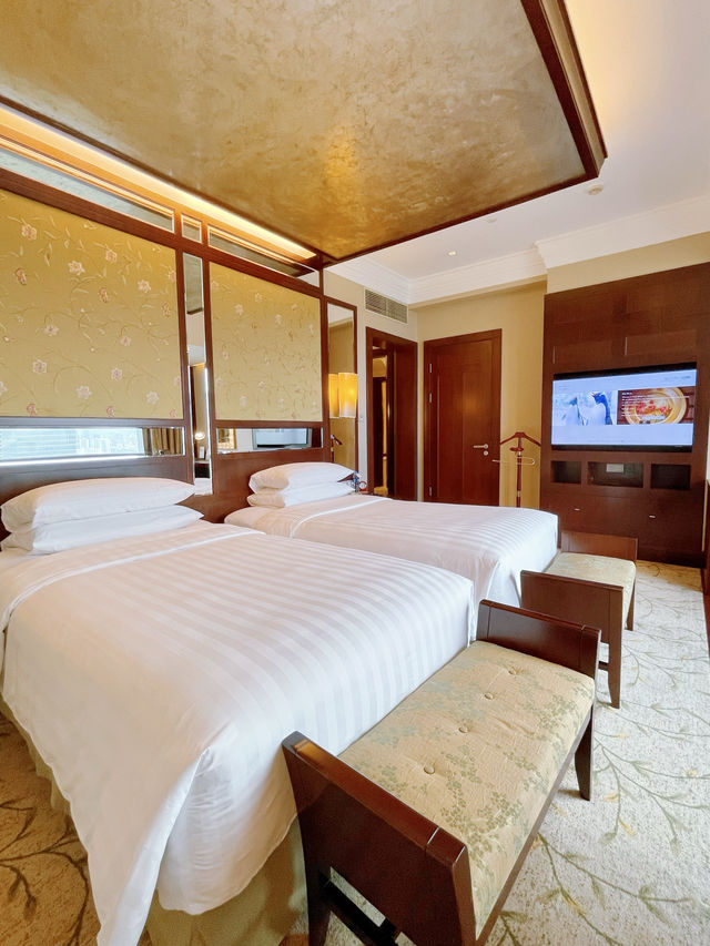 深圳攻略🌟五星酒店住宿初體驗🛏️ 座落高鐵福田站旁🚄鄰近多個大型購物中心🛍️及景點📸