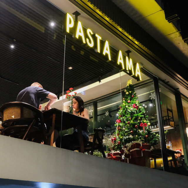 PASTA AMA พาสต้าอาม่า | ศาลาแดง 🍝😋