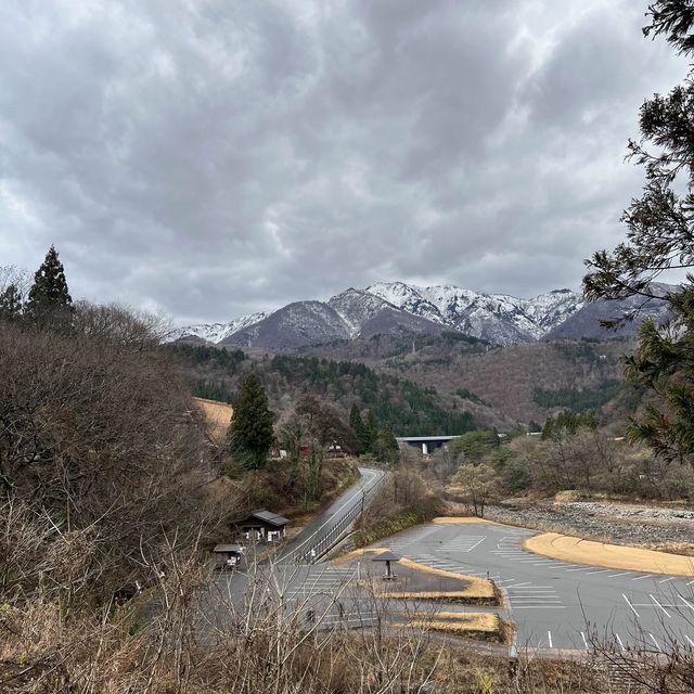 Cloudy day in Shirakawa-go