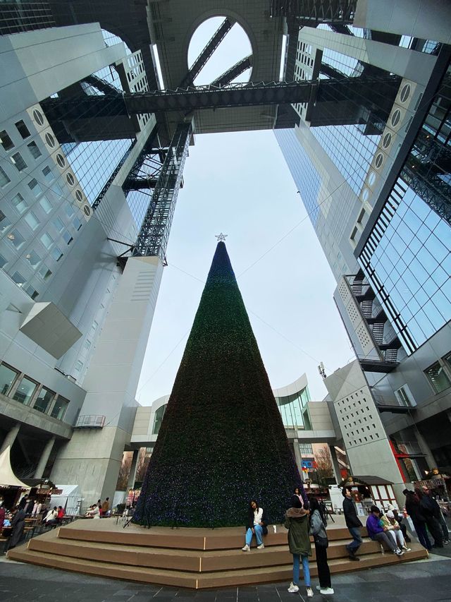 Umeda has a sky building 😨