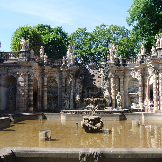 Zwinger with Semper building, Dresden