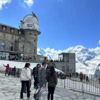 Cloudy day in Gornergrat