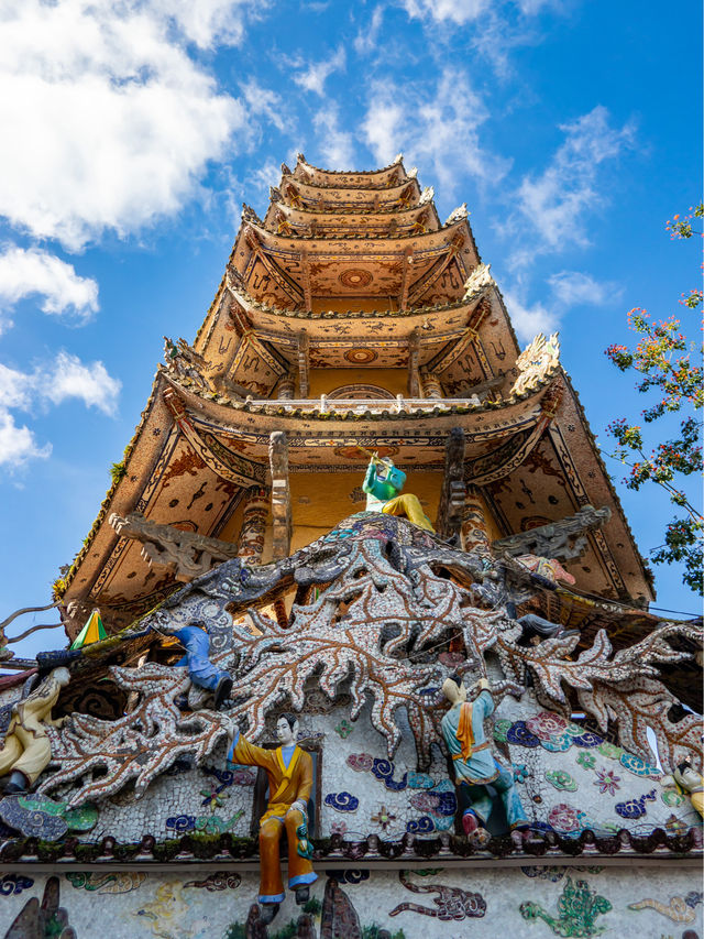 달랏...린푸억 사원