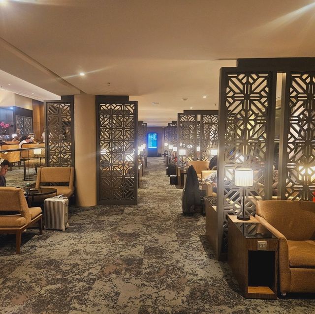 A cozy experience at KLIA Golden Lounge