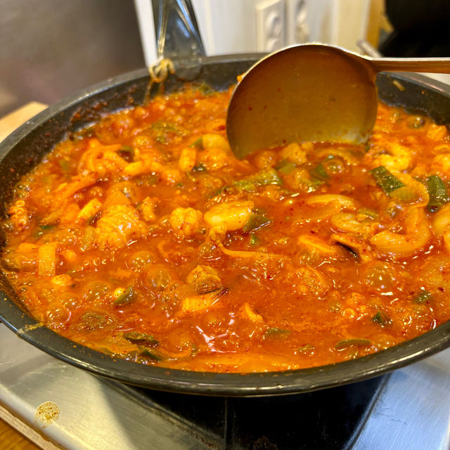 【韓国釜山・南浦洞】釜山名物ナッコプセの老舗店「ケミジプ本店」