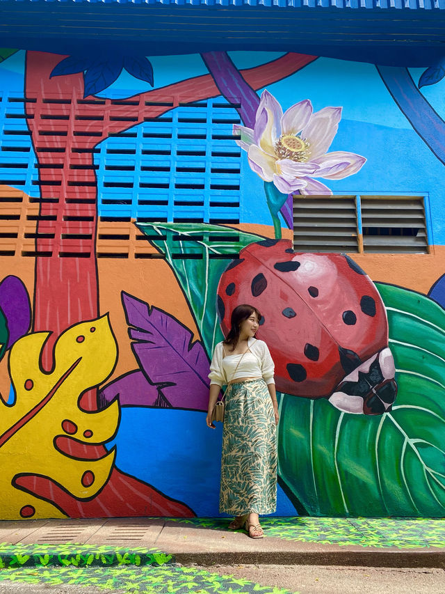 【マレーシア】街中カラフルなアートストリート🇲🇾🎨🌈(Kuala Lumpur)