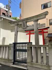【清水扇稲荷神社/東京都】神田川近くに鎮座する簡素な神社