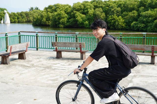 大鵬灣自行車道,沿途景點超迷人