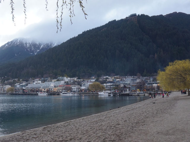 Main lake in Queenstown