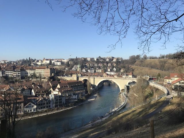 Stunning View of Berne City from Barenpark 🇨🇭