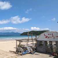 【唐津】夏は海水浴🌊冬は牡蠣小屋で賑わう「北浜海水浴場🛟」