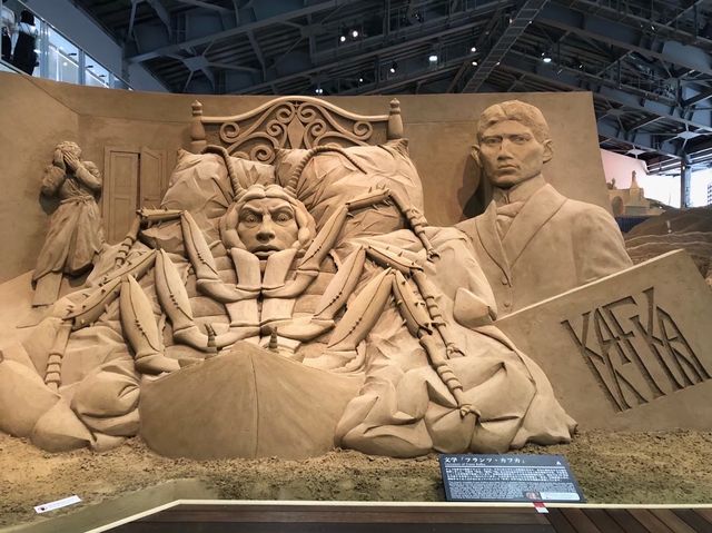 【鳥取砂丘 砂の美術館】砂の彫刻作品
