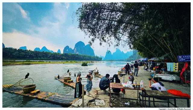 陽朔 20元紙幣景點