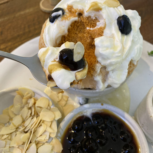 台湾おすすめ！タイミルクティー かき氷🍧
