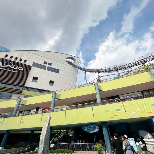 刺激過山車🎢東京巨蛋主題樂園巨蛋城