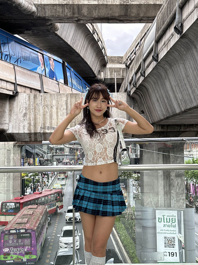 曼谷🇹🇭必打卡網紅天橋🩶