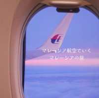 飛行機の旅✈️マレーシア航空でいくマレーシア→コタキナバル