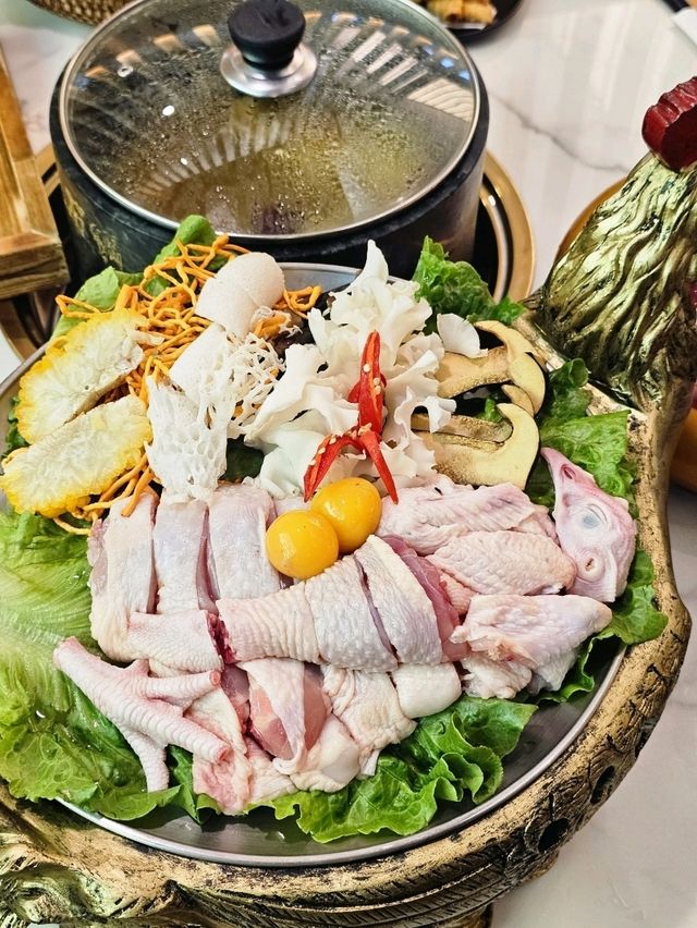 📍深圳必吃。養生火鍋🍲 錦煲·野生菌墨脫石鍋土雞
