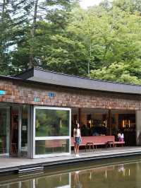 輕井澤 | 必訪天空之鏡湖景半圓特色咖啡店✨