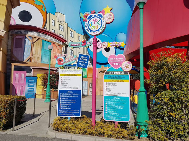 โซนสำหรับเด็กใน USJ : Elmo's Bubble Bubble