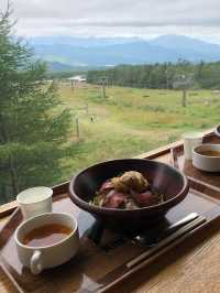 【山梨🇯🇵】大自然の前で優雅にランチ