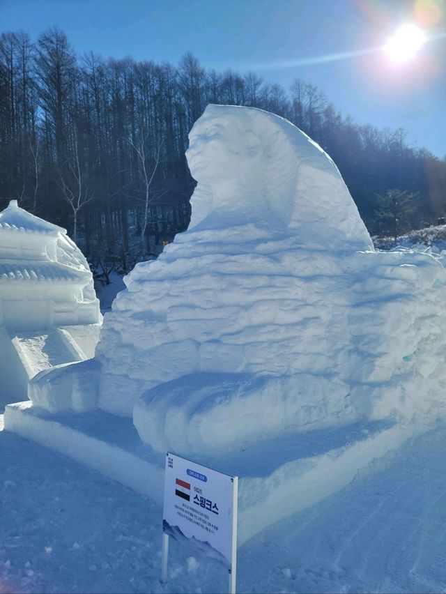 겨울시즌의 대미를 장식하는 태백눈꽃축제❄️