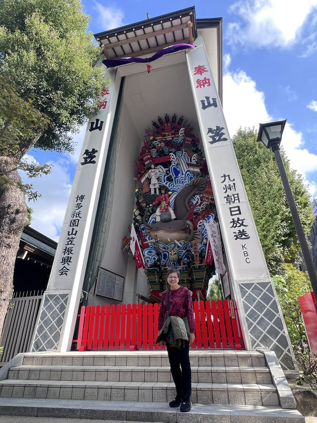 人氣景點 歷史悠久的櫛田神社⛩️