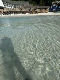 CRYSTAL CLEAR WATER AT PULAU PERHENTIAN MALAYSIA