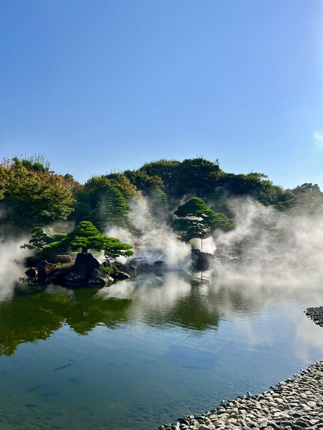 Matcha sweets that perfectly match the Japanese garden