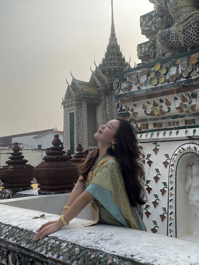 รีวิวถ่ายรูปที่วัดอรุณ 