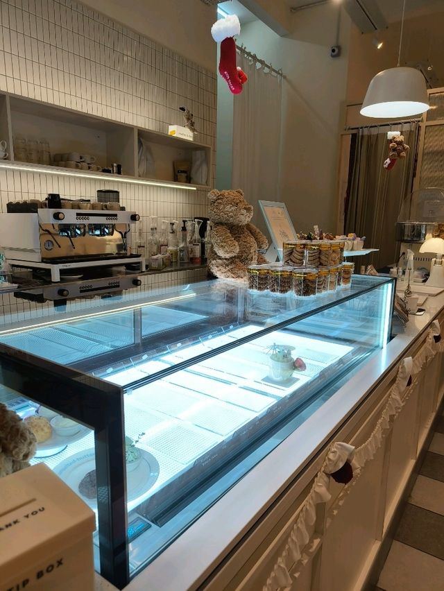 A Dreamy Café with a Teddy Bear Wonderland