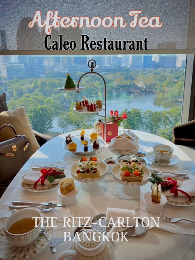 Afternoon Tea 🍂ในโรงแรมสุดหรูเปิดใหม่รับปี 2568 